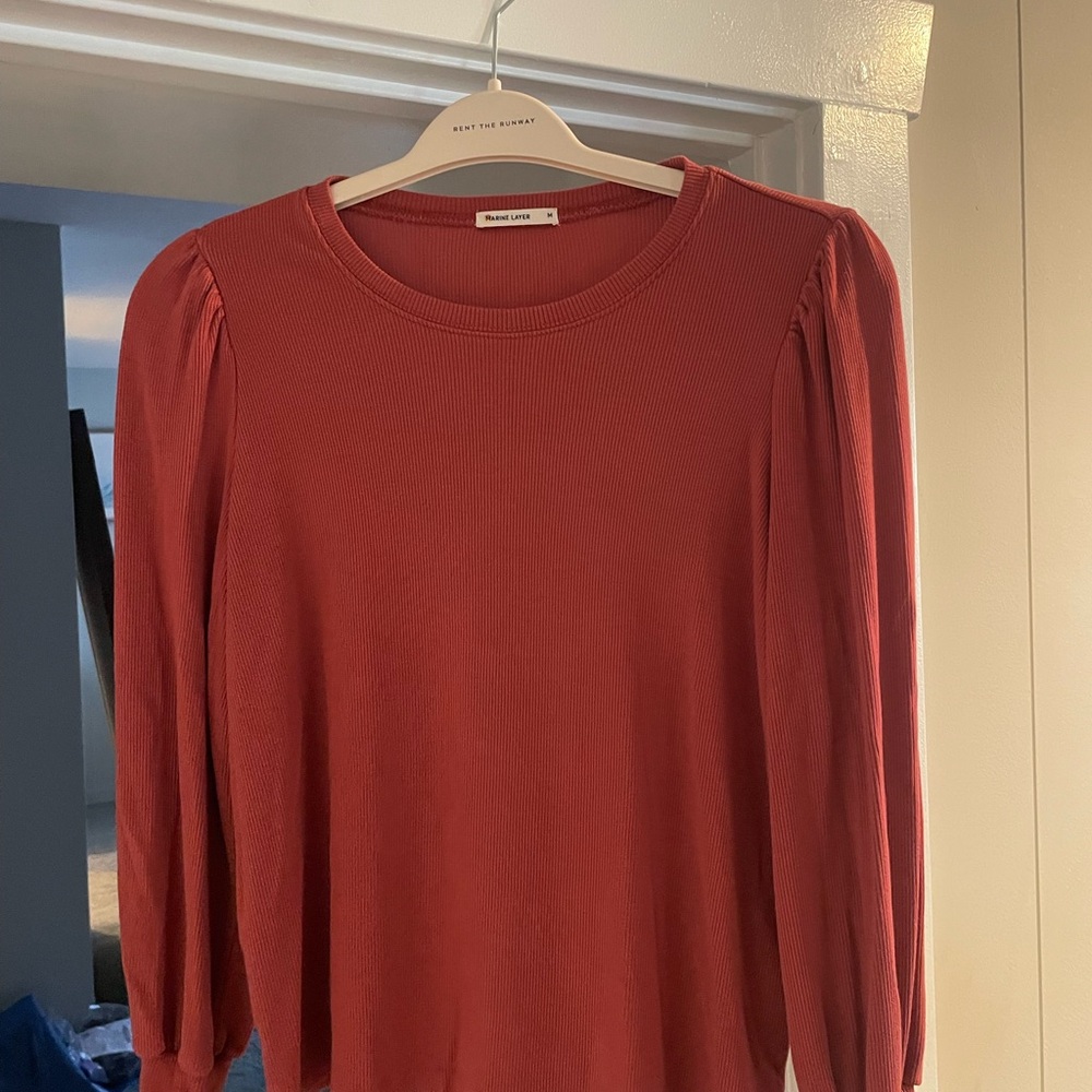 Flowy Top with 3/4 sleeves by Marine Layer